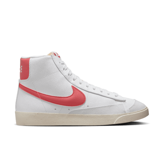 Nike Blazer Mid '77 Women's Shoes White/Red Stardust/Sail/Adobe (FZ3626-100) Women