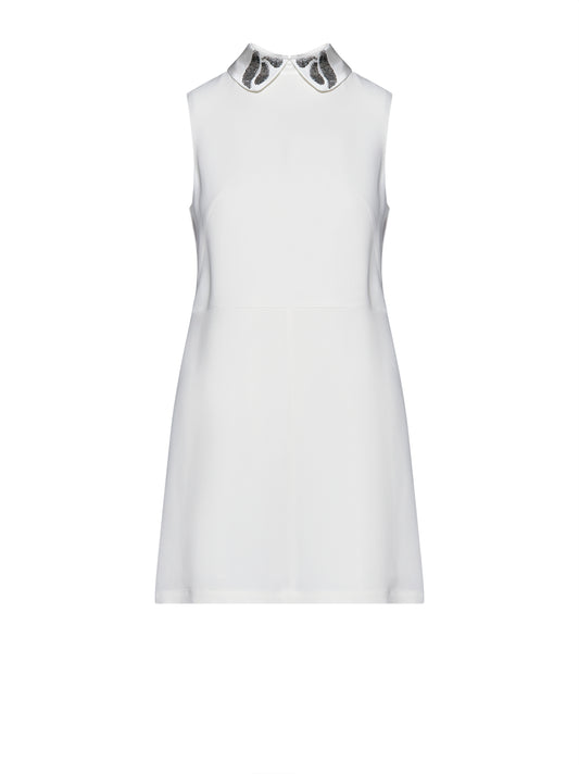 Silvian Heach Short Dress Udaip Off-White (GPP26220VE) Women