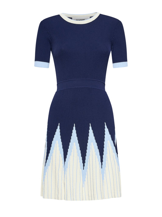Silvian Heach Short Dress Allandi Blue O / I / C (GPP26495VE) Women
