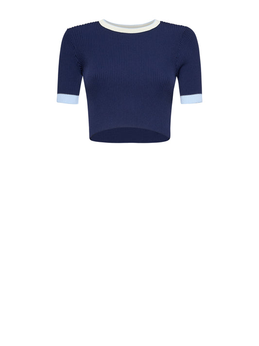 Silvian Heach Sweater Ramulla Blue O / I / C (GPP26497MA) Women