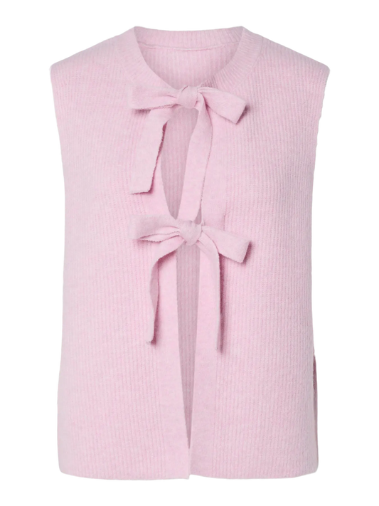 Silly Sleeveless Rev Tie Vest Knit Roseate Spoonbill (17156680) Women