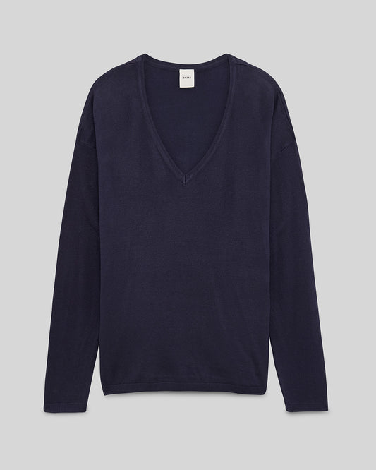 ICHI Jumper Dark Blue (15J1006C22) Women