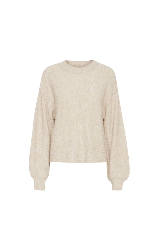 ICHI Jumper Sand (12J3043C53) Women