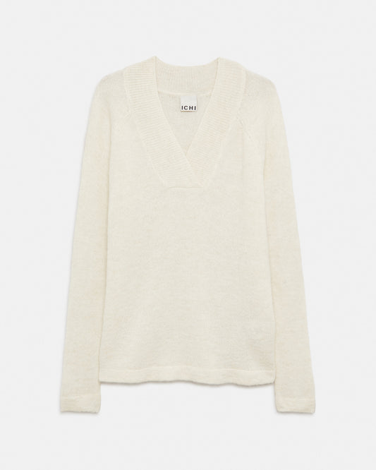 ICHI Jumper Ecru (18J3825C34) Women