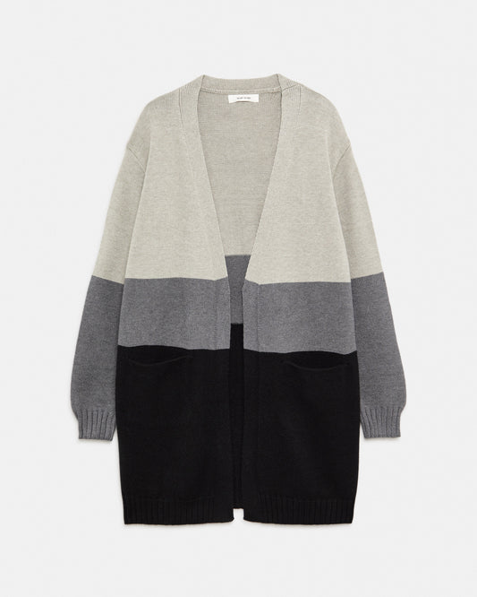 NIGHT OF NAVY Cardigan Dark Grey (18J5312C31) Women