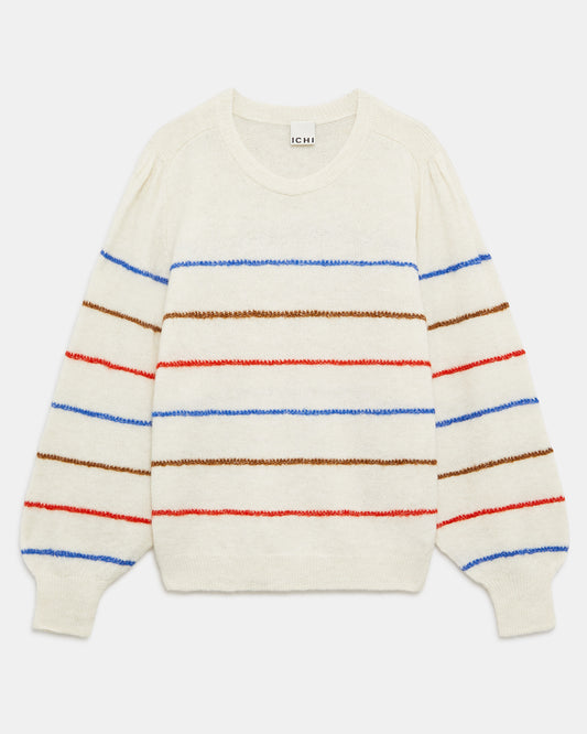 ICHI Jumper Ecru (18J5651C34) Women