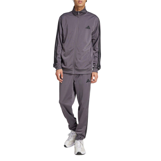 Adidas Sportswear Basic 3-Stripes Tricot Tracksuit Dark Grey / Black (JI8856-) Men
