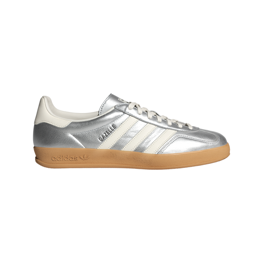 adidas Gazelle Indoor Silver Metallic Core White (JR1206) Unisex