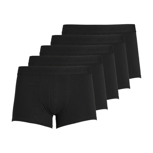 Jack & Jones Tone In Tone Trunk Boxershorts (5-pack) (12176266-BLACK) Men