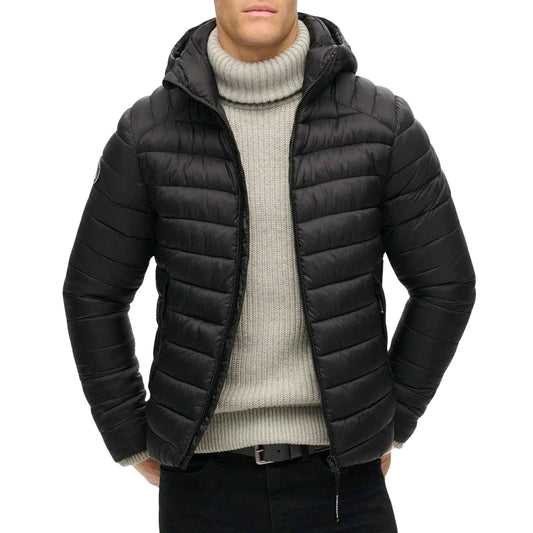 Superdry Fuji Padded Hooded Sports Puffer Jacket (M5011906A-02A) Men
