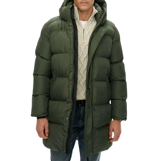 Superdry Fuji Padded Hooded Sports Puffer Mid Jacket (M5011917A-1IP) Men