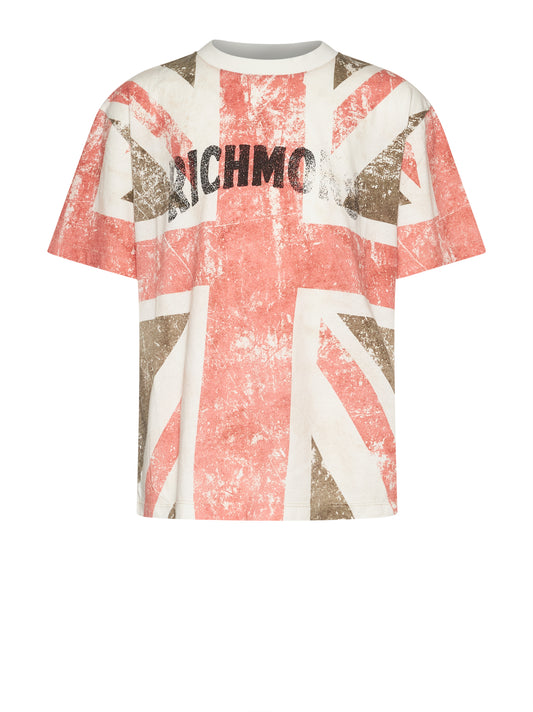 John Richmond T-Shirt Koppal Flag Wash (RBP26198TS) Kids