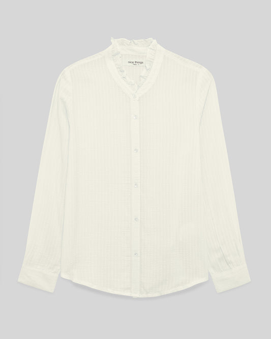 NICE THINGS Blouse Ecru (14S5086C34) Women