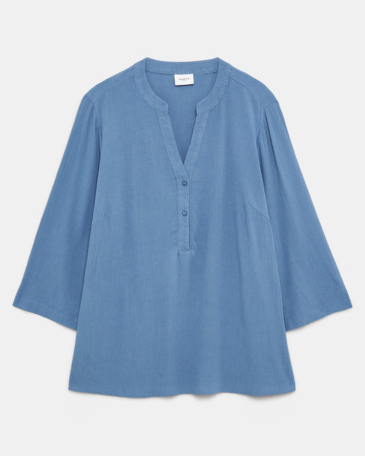 EVOKED Blouse Grey Blue (17S6734C42) Women