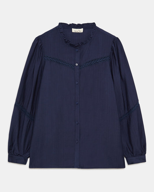 CERISE BLUE Blouse Dark Blue (18S7058C22) Women