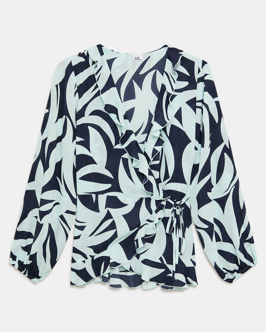 Aada Studios Blouse Blue (207660C3) Women