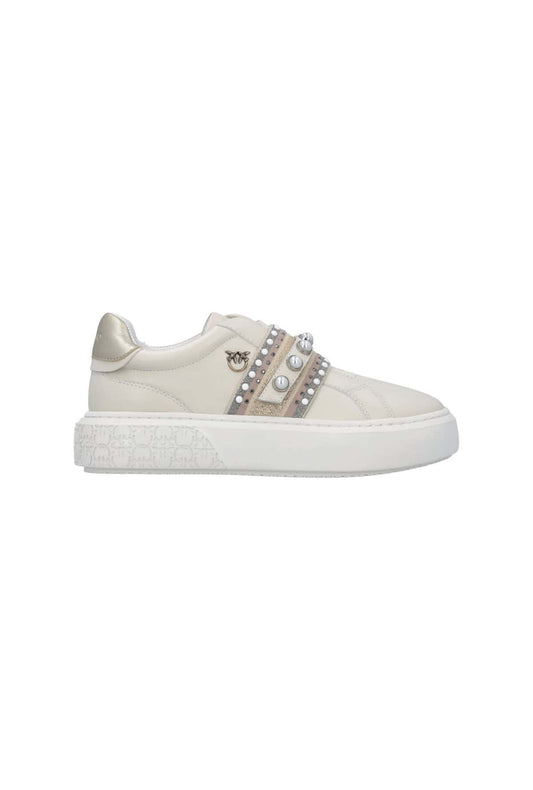 YOKO 24 - SNEAKER CALF LEATHER/SPREADING WHITE Women