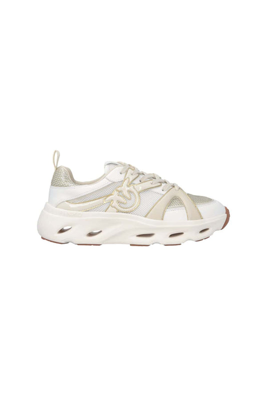 PINK 06 - SNEAKER SPREADING/MESH WHITE/LIGHT GOLD Women