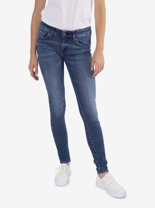 Diesel Skinny Fit Jeans Slandy Blue (SUNICE-3134655) Women