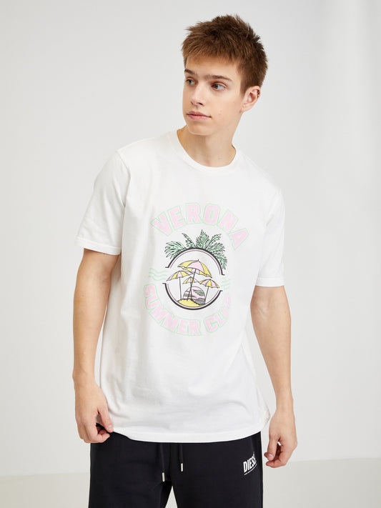 Diesel T-Shirt White (SUNICE-3575233) Men