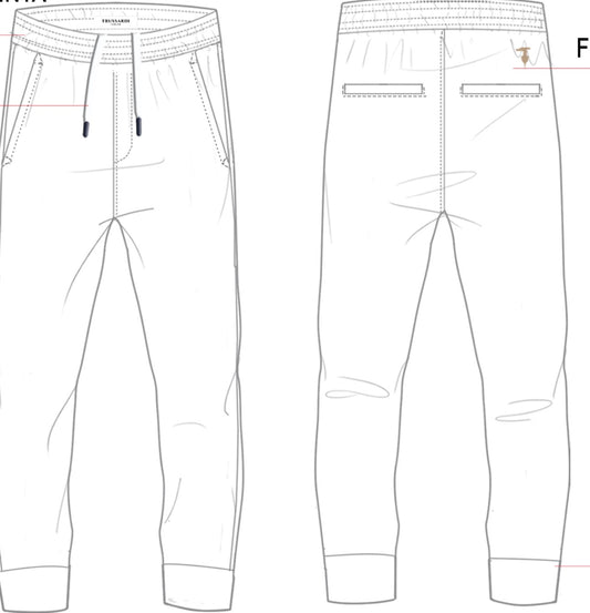 Trussardi Junior Pants Kilampa Beige N.E (TBP26139PA) Kids