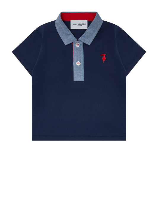 Trussardi Junior Polo Pali Blue Estate (TIP26103PO) Kids
