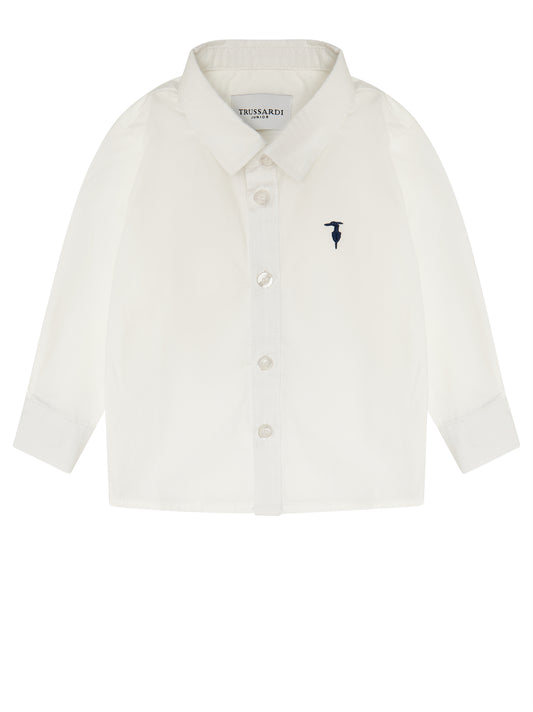 Trussardi Junior Shirt Nafir White (TIP26145CA) Kids