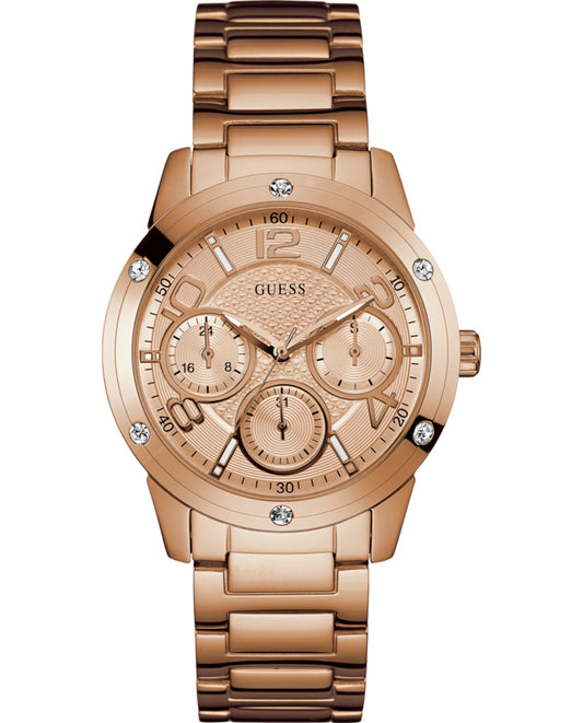 Guess Quartz Watch Rose Gold (W0778L3) Women