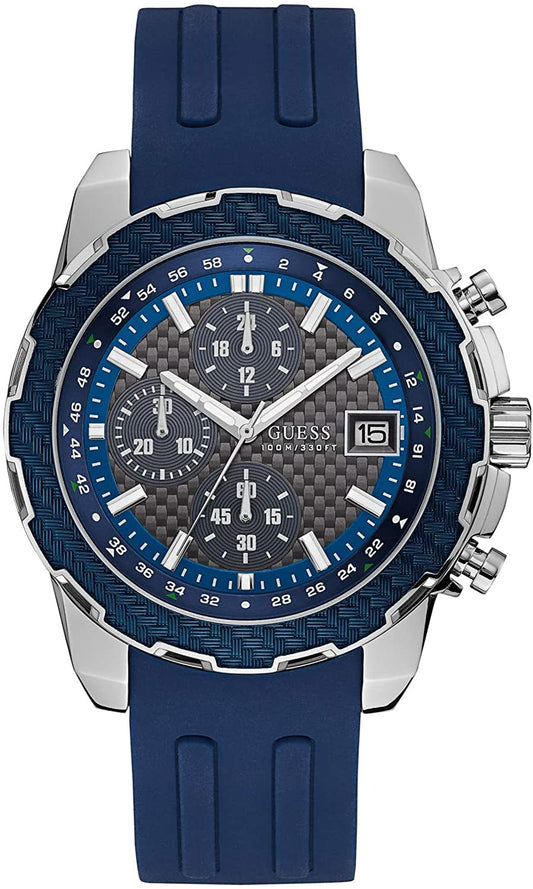 Guess Quartz Watch Silver (W1047G2) Men