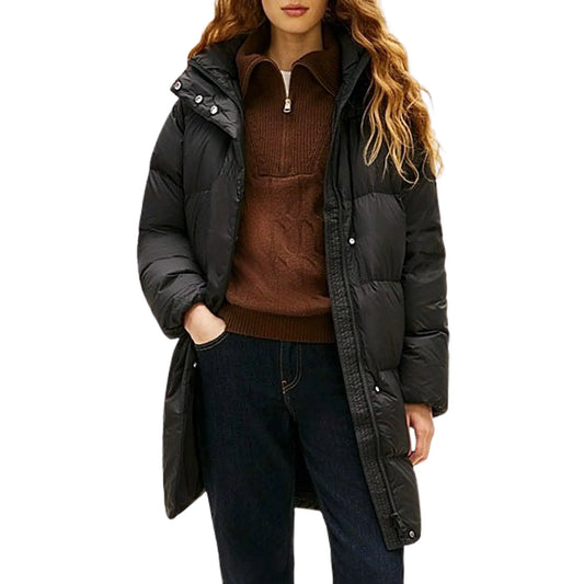 Tommy Hilfiger Modern Down Long Winter Coat (WW0WW46535-BDS) Women