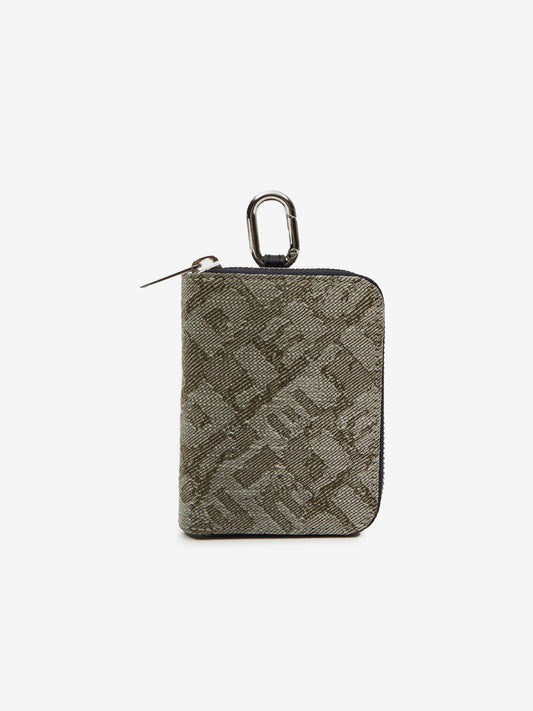 Diesel Khaki Patterned Key Case Green (X08208-P4250-3454216) Men