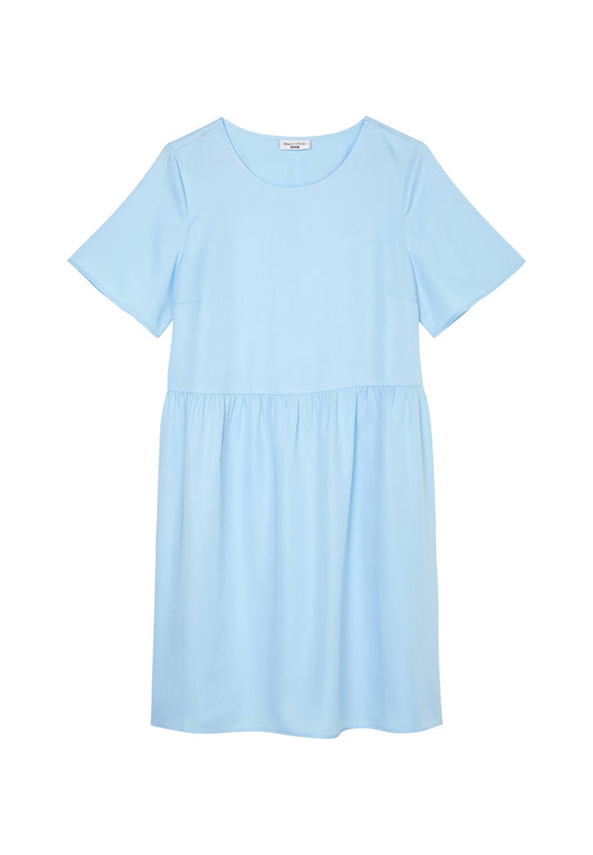 Marc O'Polo DENIM Kurzarm-Kleid mit Allover-Print aus Tencel™ Lyocell Women