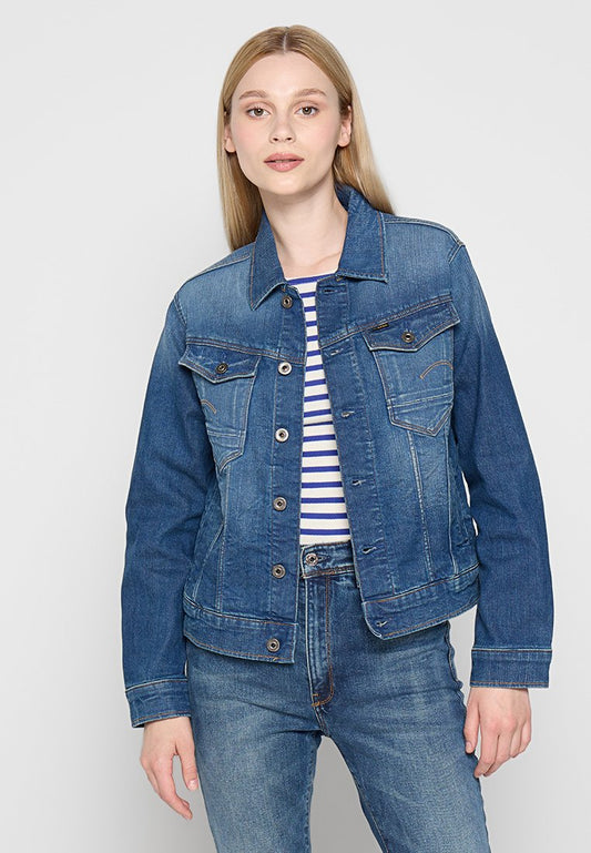 G-STAR Arc 3D Jacket Wmn Blue (ZZO2JZM07-S00) Women