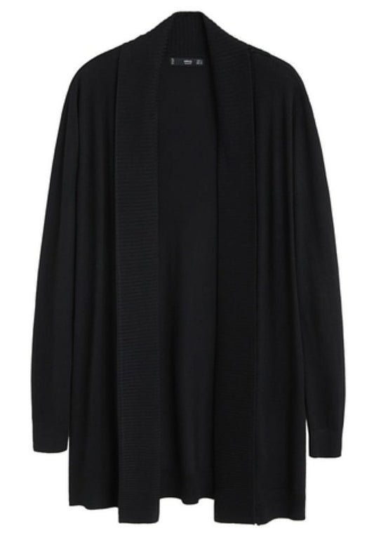 Mango Lange Cardigan Black (M9121I1FB-Q11) Women