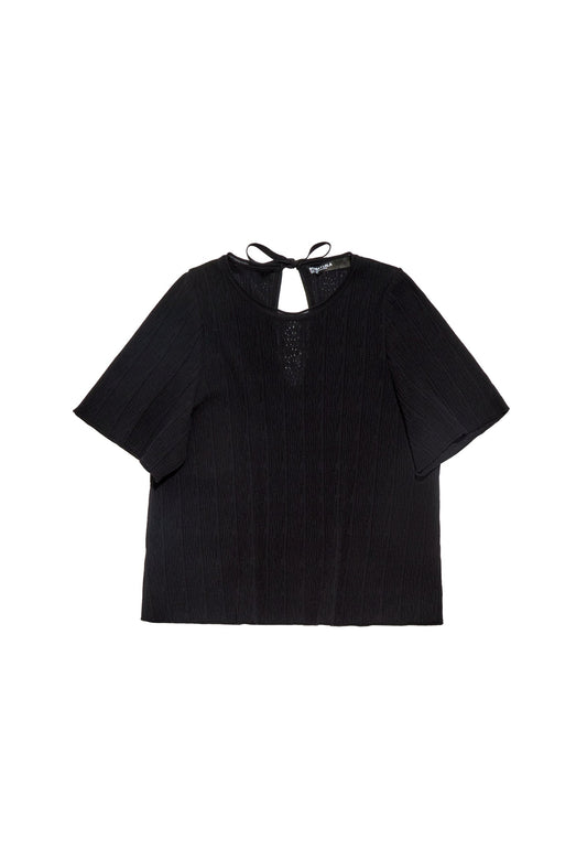 Bimba Y Lola Black knit sweater Women