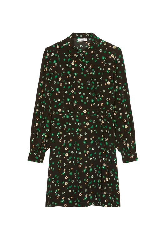 Marc O'Polo DENIM Viskose-Crêpe-Wickelkleid aus  LENZING™ ECOVERO™ Women