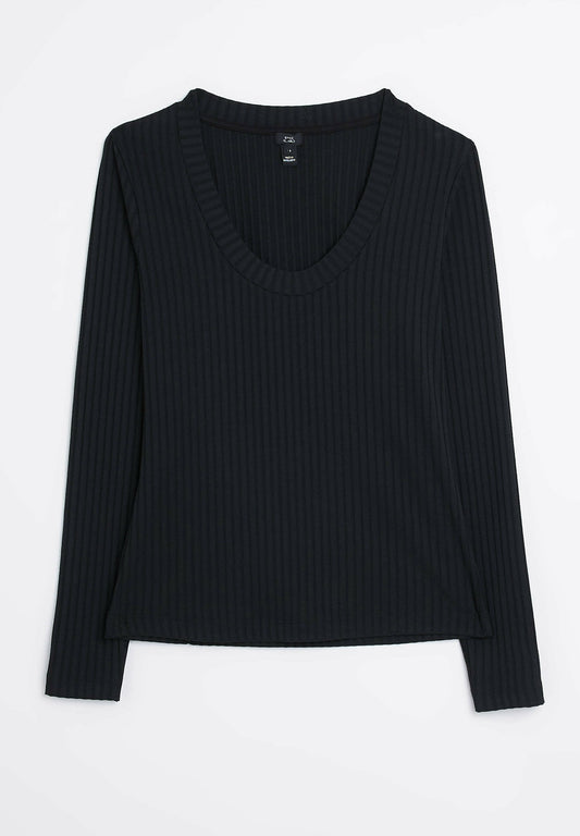 River Island long sleeve top Black (RI921I0JX-Q11) Women
