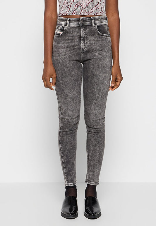 Diesel 1984 SLANDY HIGH PANTALONI Black (ZZO2U4702-Q00) Women