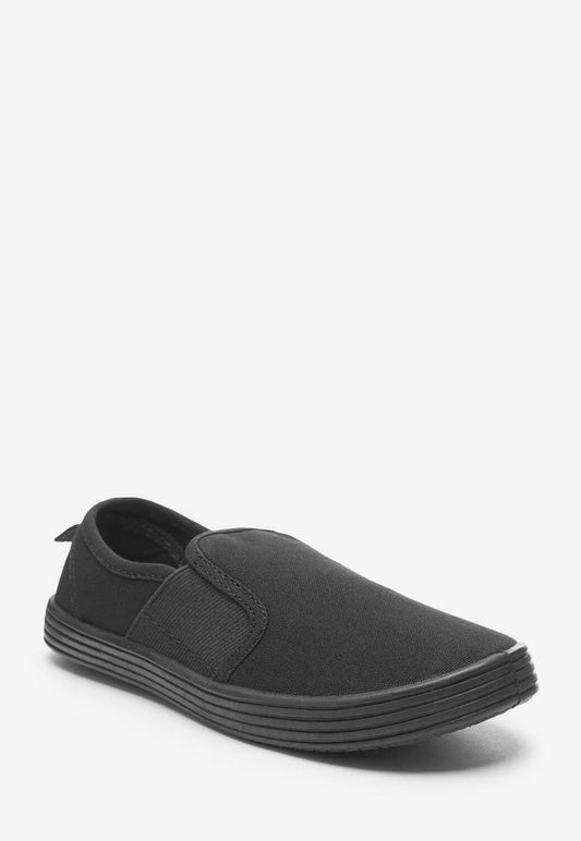 Next slip-on plimsolls Black (NX314B047-Q11) Kids