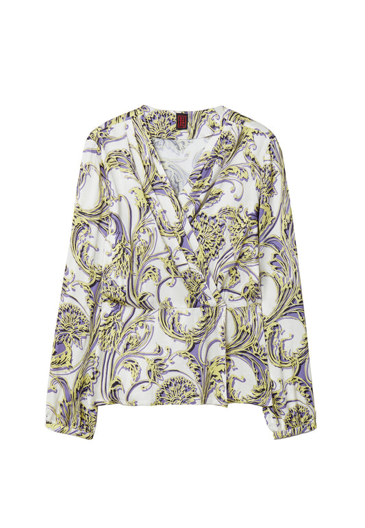Stefanel Printed viscose blouse Multi-Coloured (S5721E03R-T11) Women