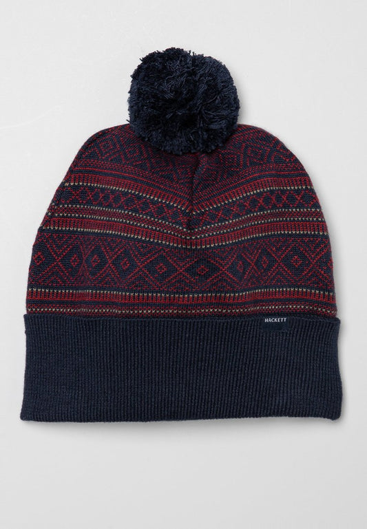 FAIRISLE BOBBLE HAT Kids Unisex