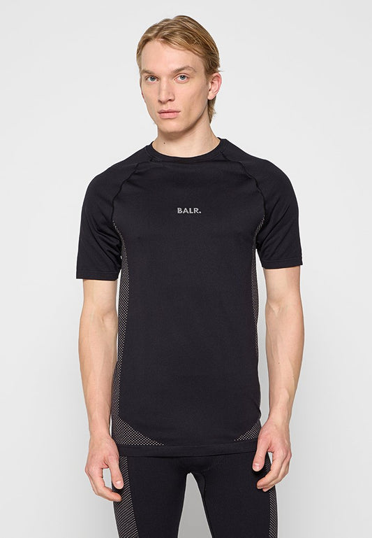 BALR. George Running T Shirt Black (ZZO2TAJ11-Q00) Men