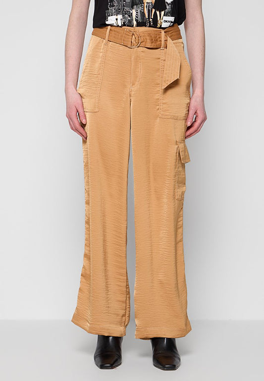 DKNY CONTRAST STITCH CARG Brown (ZZO373VDB-O00) Women