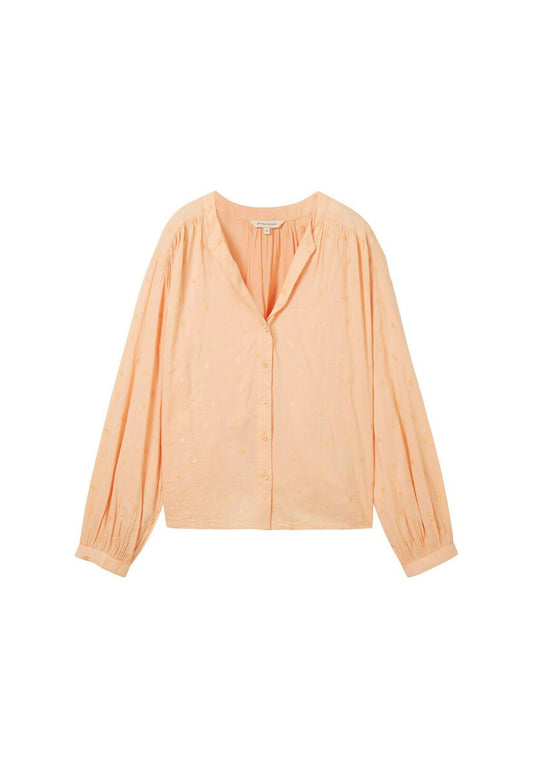 TOM TAILOR Blusen & Shirts Bestickte Bluse Orange (TO221E1A5-H11) Women