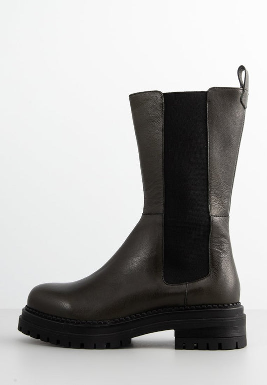 Lazamani Boots Dark Green (ZZO1P9Y35-M00) Women