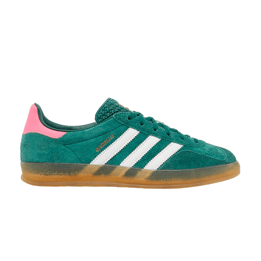 adidas Gazelle Indoor Collegiate Green Lucid Pink (Women's) Women