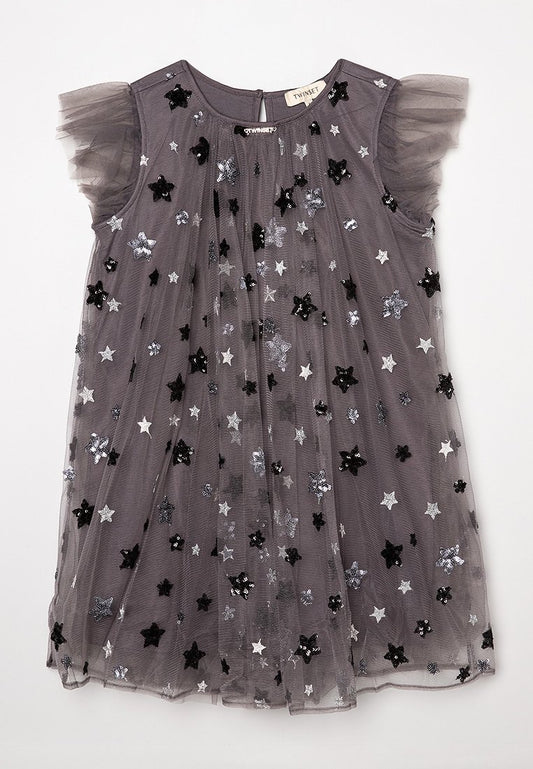 TWINSET Dresses Grey (ZZO27HC10-S00) Kids