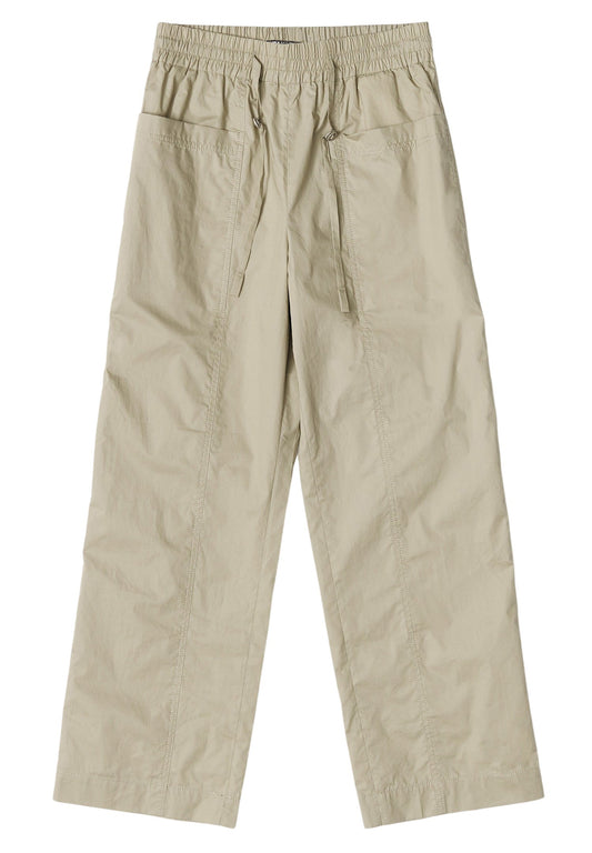Bimba Y Lola Khaki poplin jogger trousers Women