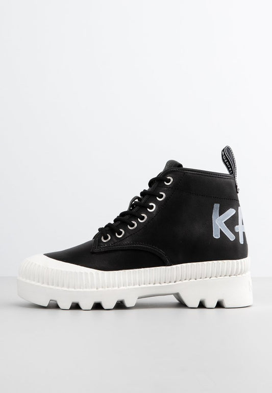 Karl Lagerfeld Jeans Brush Logo Hiker Black (ZZO2EXF12-Q00) Women