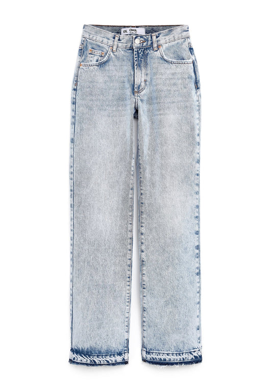 Next Own Hem Detail Flared Jeans Blue (NX321N0BZ-K12) Women
